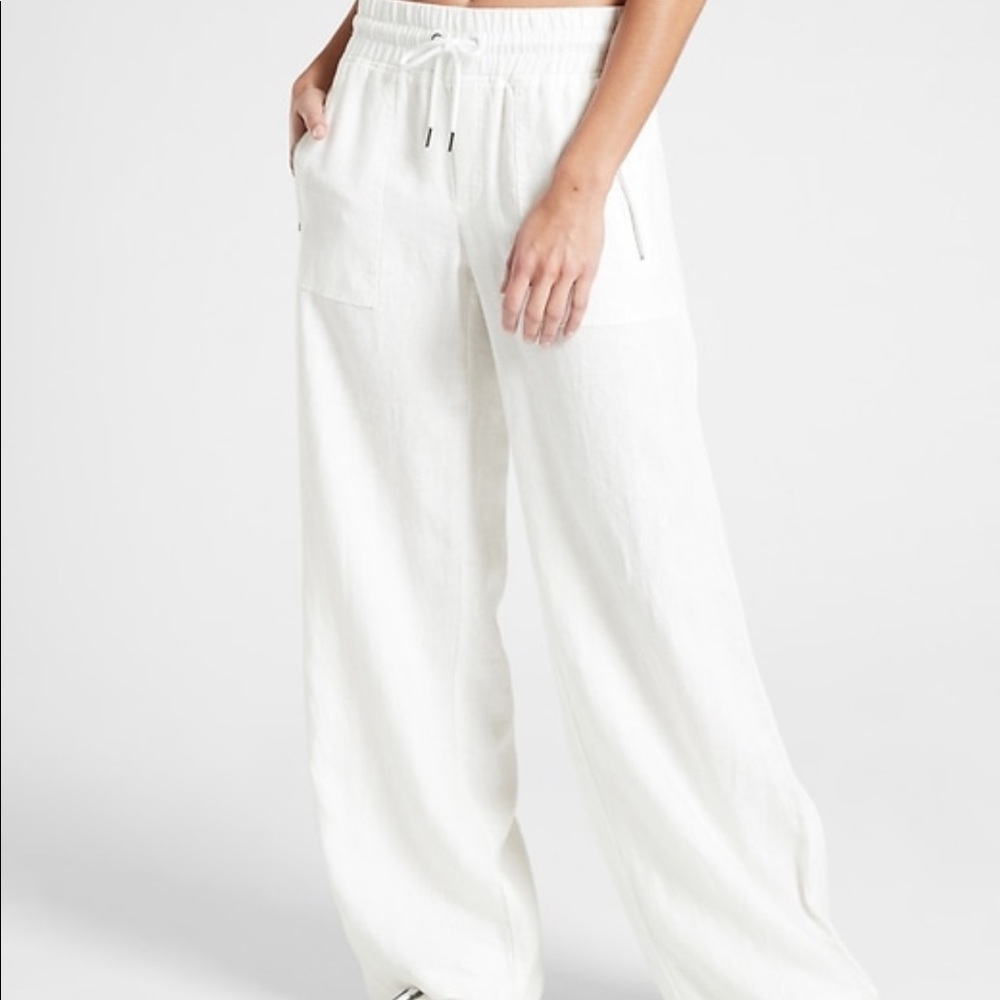 Athleta White Cabo Pants